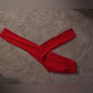 lululemon athletica Red Leggings